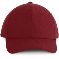 K-UP Uniszex sapka K-UP KP168 6 panel Cap -Egy méret, Dark Chili Red női sapka