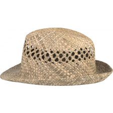 K-UP Uniszex sapka K-UP KP613 Braided panama Hat -57, Natural női sapka