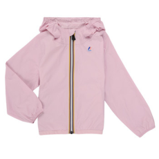 K-Way Széldzseki LE VRAI PETIT CLAUDE 4.0 100 % NYLON RECYCLED Rózsaszín 10 éves