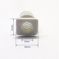  Kábel törésvédő, törésgátló 5mm fehér kisháztartási gépek kiegészítői