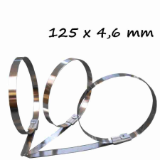 Kábel-Trend Fém Gyorskötöző-Kábelkötegelő ( 125x4.6 mm ) barkácsolás, csiszolás, rögzítés