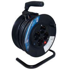  Kábeldob földelt &quot;F&quot; típ. 50m IP20 16A 3x1,5mm2 hosszabbító, elosztó