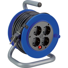  Kábeldob XP23-D1 fekete 15 m villanyszerelés