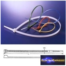  kábelkötegelő 1020x9mm fehér villanyszerelés