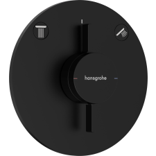  Kád csaptelep Hansgrohe DuoTurn S vakolat alatti rész nélkül matt fekete 75418670 csaptelep