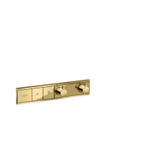 Kád csaptelep Hansgrohe Rainselect vakolat alatti rész nélkül fényezett arany megjelenés 15380990 csaptelep