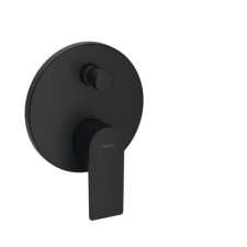  Kád csaptelep Hansgrohe Rebris E vakolat alatti rész nélkül matt fekete 72468670 csaptelep