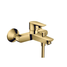 Kád csaptelep Hansgrohe Talis E zuhanyszett nélkül 150 mm Fényes arany 71740990 csaptelep