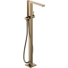 Kád csaptelep Hansgrohe Tecturis E zuhanyszettel együtt csiszolt bronz 73445140 csaptelep