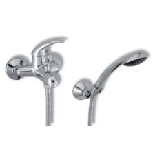 Kád csaptelep Novaservis Metalia 55 zuhanyszettel együtt 100 mm Króm 55024L.0 csaptelep