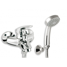 Kád csaptelep Novaservis Metalia 57 zuhanyszettel együtt 100 mm Króm 57024.0 csaptelep