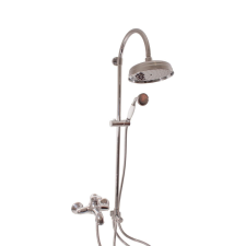  Kád csaptelep RAV SLEZÁK LABE zuhanyszettel együtt 150 mm króm L054.53 csaptelep