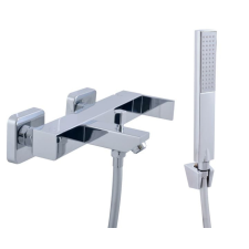 Kád csaptelep RAV SLEZÁK LOIRA zuhanyszettel együtt 150 mm króm LR554.51 csaptelep