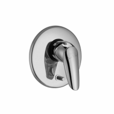  Kád-zuhany csaptelep, FIMA Carlo Frattini, 2. széria, beépített, látható rész, króm csaptelep