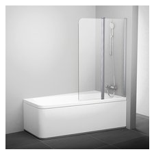 Kádparaván 10CVS2-100 R fehér + Transparent kád, zuhanykabin