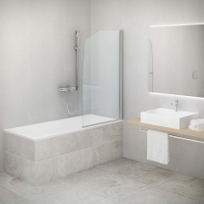  Kádparaván Roth DV1 140x85 cm ezüst 657-8500000-01-02 kád, zuhanykabin