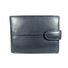 Kadro Carelli Férfi bőr pénztárca RFID védelemmel kék színben