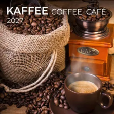  Kaffee / Coffee 2027 (Naptár/Határidőnapló) naptár, kalendárium