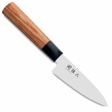 KAI Seki Magoroku Red Wood hámozókés 10cm (MGR-0100P) kés és bárd