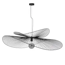  KAJA KP-28 KAPELUSZ Fekete Színű Függeszték 1xE27 15W IP20 világítás