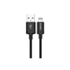 KAKUSIGA Töltő és adatkábel Lightning csatlakozóval 2.4A 1 méter Kakusiga KSC-652 fekete