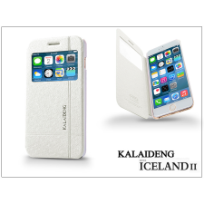 Kalaideng Apple iPhone 6 Plus flipes tok - Kalaideng Iceland 2 Series View Cover - white tok és táska