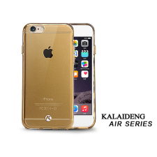 Kalaideng Apple iPhone 6 Plus szilikon hátlap üveg képernyővédó fóliával - Kalaideng Air Series - arany tok és táska