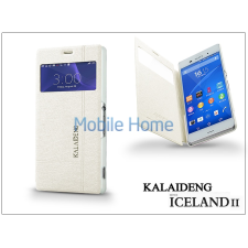 Kalaideng Sony Xperia Z3 (D6603) flipes tok - Kalaideng Iceland 2 Series View Cover - white tablet tok