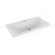 Kaldewei Silenio mosdótál 90x46 cm négyszögletes fehér 904006303001 fürdőkellék
