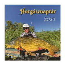 Kalendart 2023-as T098 horgász naptár falinaptár (23T9800-008) naptár, kalendárium