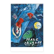 Kalendart 2026 T091 Marc Chagall falinaptár (26T9100-05A) naptár, kalendárium