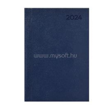 Kalendart Economic 2024-es E021 A5 napi beosztású kék határidőnapló (24E021E-004) határidőnapló