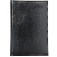 Kalendart Image 2022-es I020 B5 napi beosztású fekete határidőnapló határidőnapló