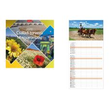 Kalendart Naptár Kft. TopTimer Falinaptár 2026, T098 CSALÁDI TERVEZŐ MAGYARO. határidőnapló