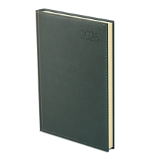 Kalendart Naptár Kft. TopTimer Határidőnapló 2026, B011 B5 (Heti beoszt.) ZÖLD határidőnapló