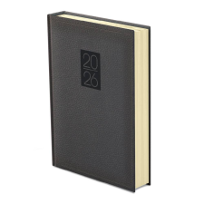 Kalendart Naptár Kft. TopTimer Határidőnapló 2026, C020 B5 (Napi beoszt.) FEKETE határidőnapló