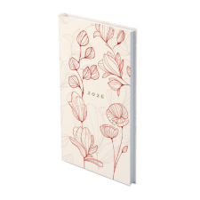 Kalendart Naptár Kft. TopTimer Zsebnaptár 2026, J035 (Heti beoszt.) LONDON határidőnapló