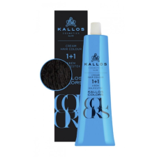  Kallos Colors Krém Hajfesték 1N fekete hajfesték, színező
