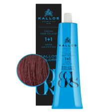 Kallos Hajfesték 1+1 60ml 6V - Szilva Vörös hajfesték, színező