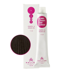 Kallos KJMN hajfesték 100ml 5.00 - Világos Barna Plusz hajfesték, színező