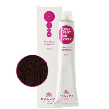 Kallos KJMN hajfesték 100ml 5.4 - Világos Barna Réz hajfesték, színező