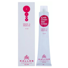 Kallos KJMN Keratin&Argán olajos Krémhajfesték 1.0 100 ml (Fekete) hajfesték, színező