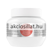 Kallos Kjmn Multivitamin Energizáló hajpakolás Ginzeng és Avokádó olajjal 275ml hajbalzsam