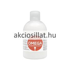Kallos Kjmn Omega sampon Omega-6 komplex-szel és makadámia olajjal 1000ml sampon