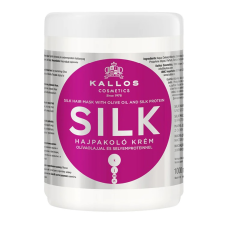 Kallos KJMN Silk hajpakolás olívaolajjal és selyemproteinnel, 1 l hajbalzsam
