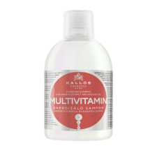 Kallos Multivitamin energizáló sampon ginzeng kivonattal és avokádó olajjal, 1 l sampon