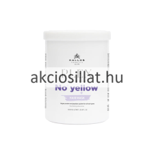 Kallos Plex No Yellow Hamvasító Hajpakolás sárga tónusok ellen 1000ml hajbalzsam