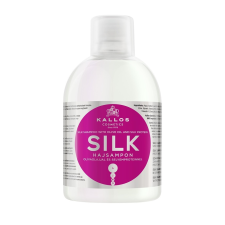 Kallos Silk sampon olívaolajjal és selyemproteinnel, 1 l sampon