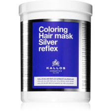 Kallos Silver Reflex haj maszk semlegesíti a sárgás tónusokat 1000 ml hajbalzsam
