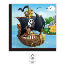 Kalóz Island szalvéta 20 db-os 33x33 cm FSC papírárú, csomagoló és tárolóeszköz